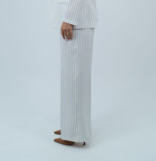 Striped Linen Pants