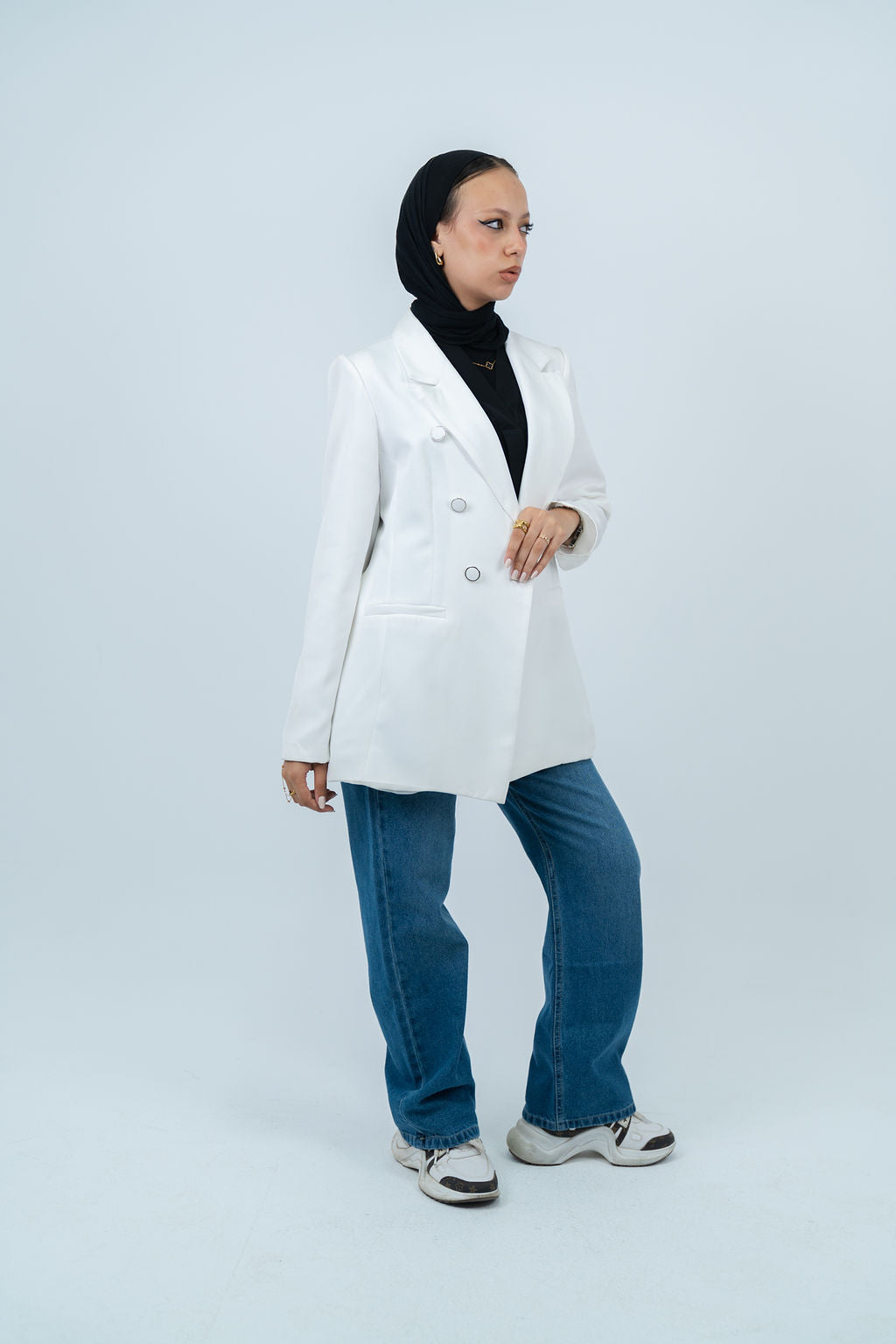 Three-Button Blazer