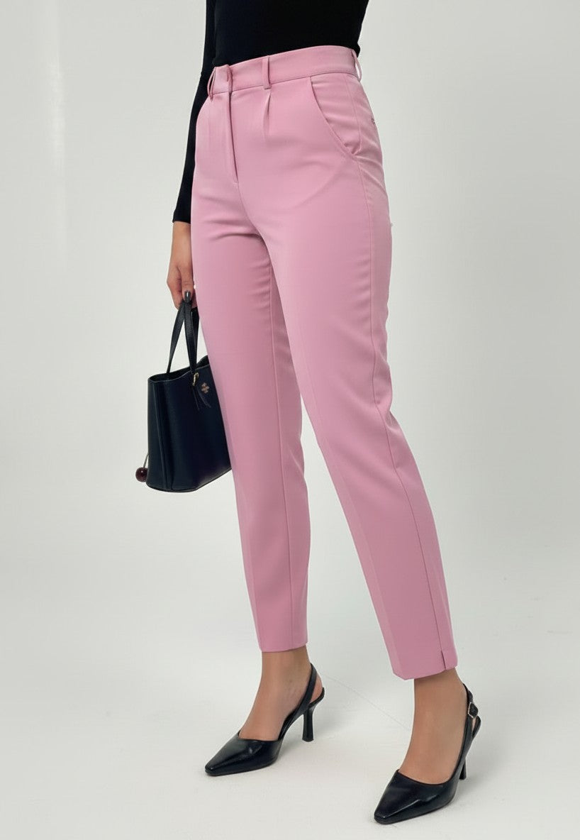 Slim Fit Pants - In Cashmere