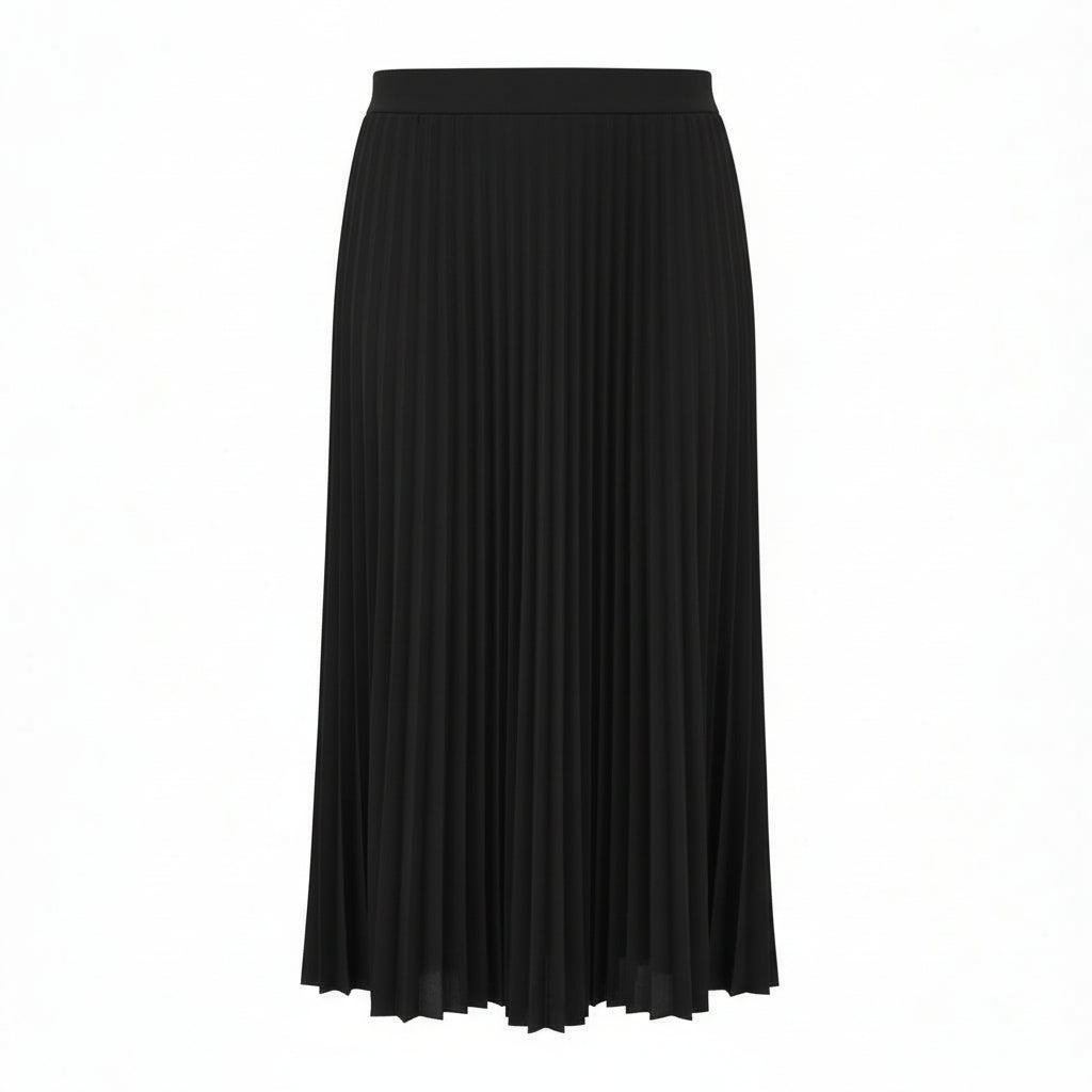 Pleated Skirt - In Black