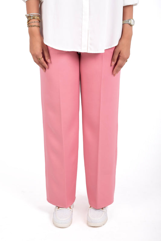 Straight Leg Pants - In Cashmere