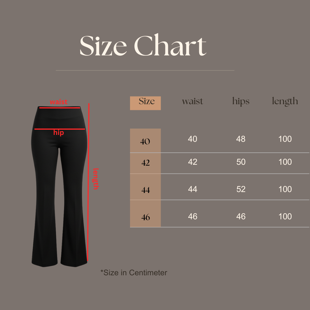 Flare Pants - In Navy