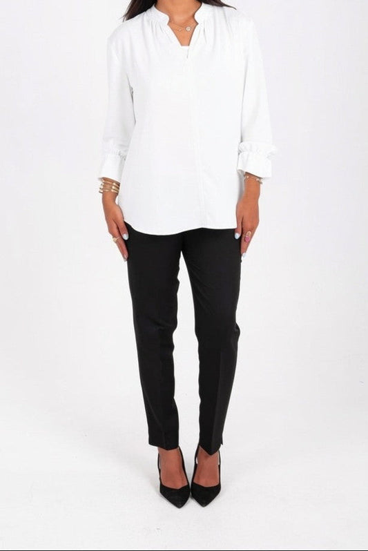 The Soft Blouse - in white