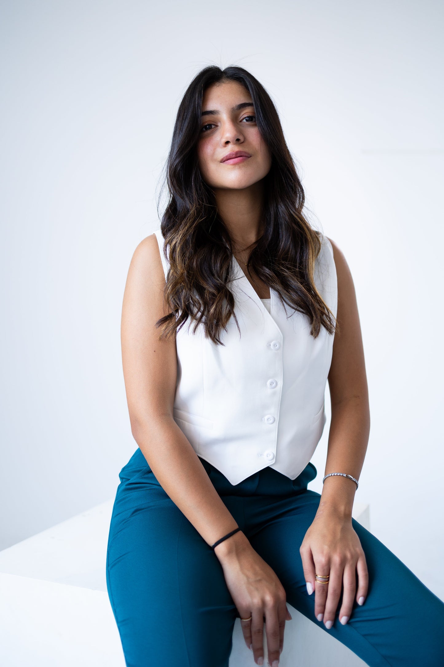 Vest - In White