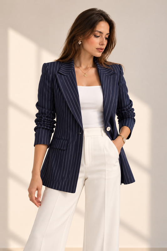 The Executive Blazer – Navy – Fully lined
