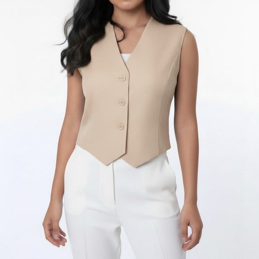 Vest - In Beige