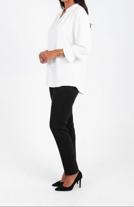 The Soft Blouse - in white