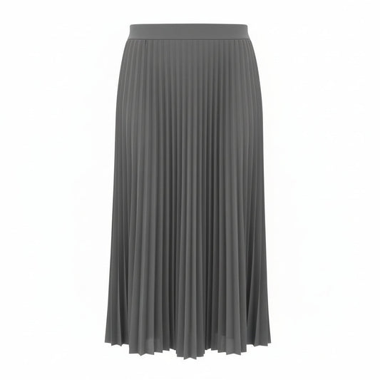 Pleated Skirt - In Grey
