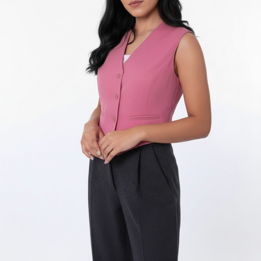 Vest In Cashmere